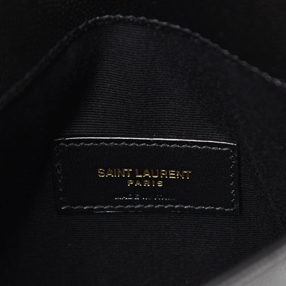 Saint Laurent Grain De Poudre Uptown Baby Pouch Black 5 of 7