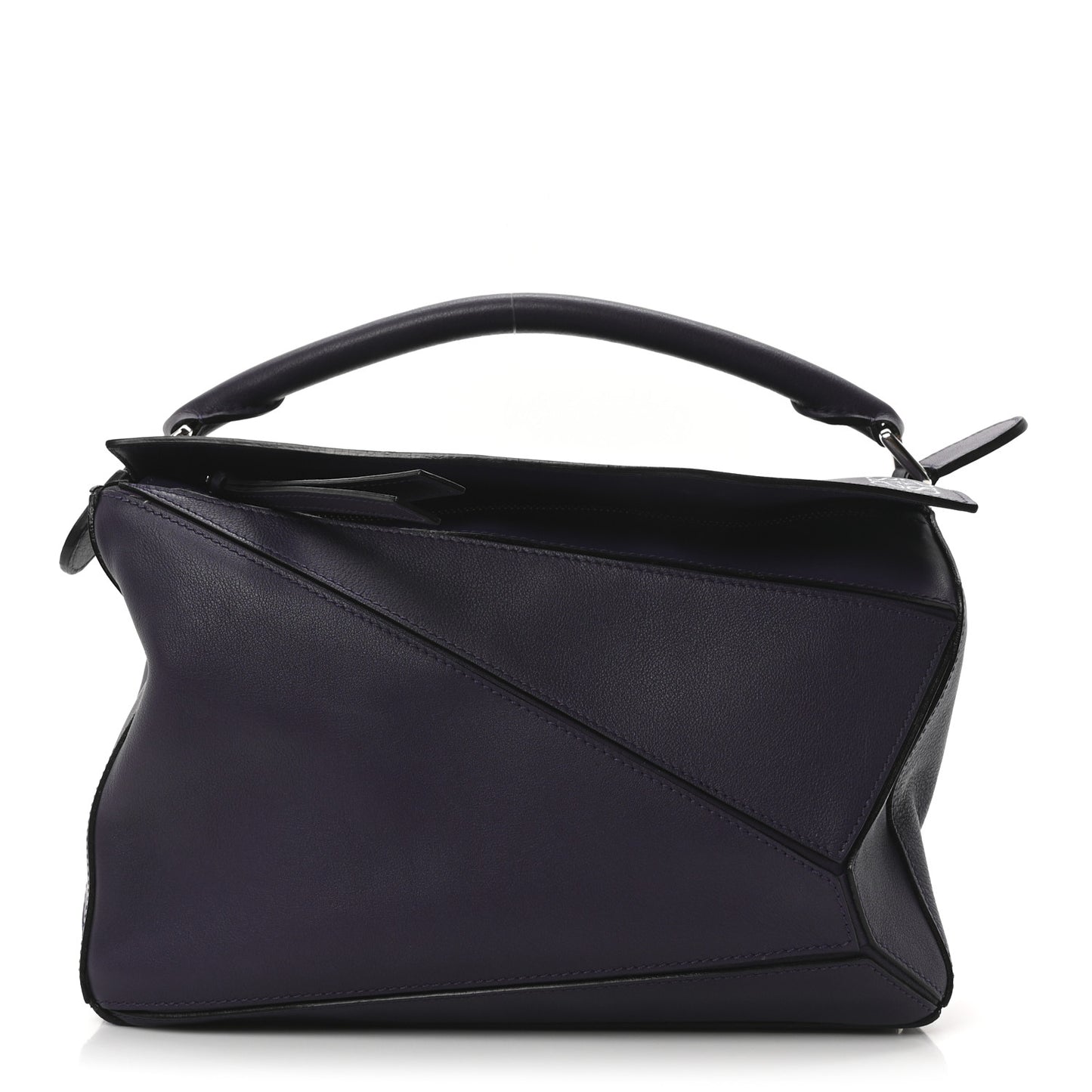 Calfskin Medium Puzzle Bag Purple
