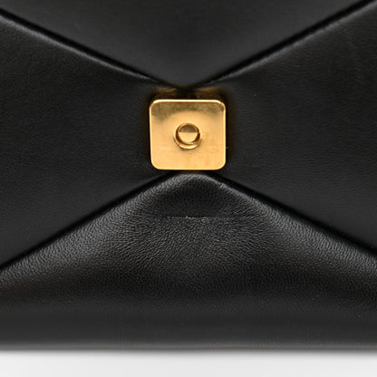 Valentino Garavani Nappa One Stud Chain Clutch Black 11 of 12
