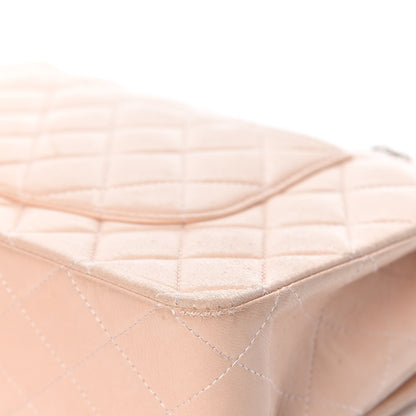 Chanel Lambskin Quilted Medium Double Flap Light Pink 12 of 25