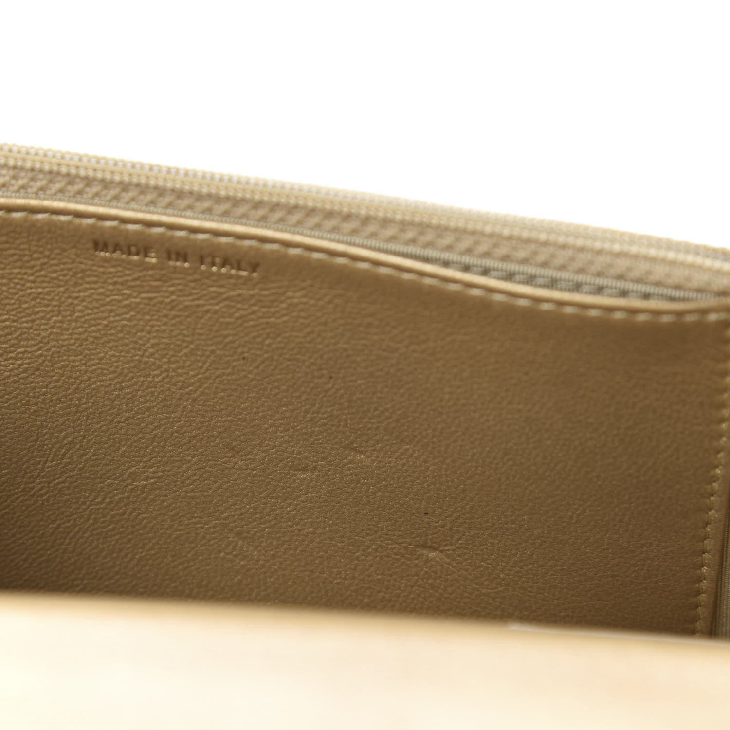 Chanel Metallic Goatskin Quilted 19 Wallet On Chain WOC Gold 12 of 15