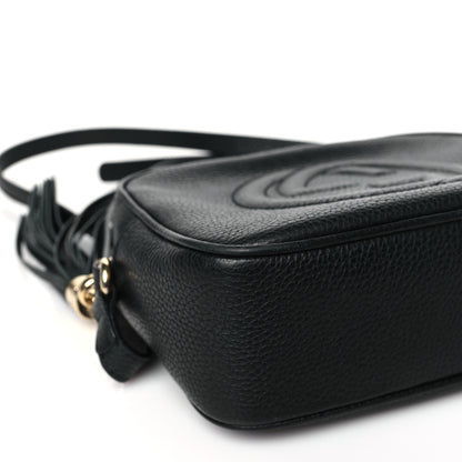 Gucci Pebbled Calfskin Small Soho Disco Bag Black 9 of 10