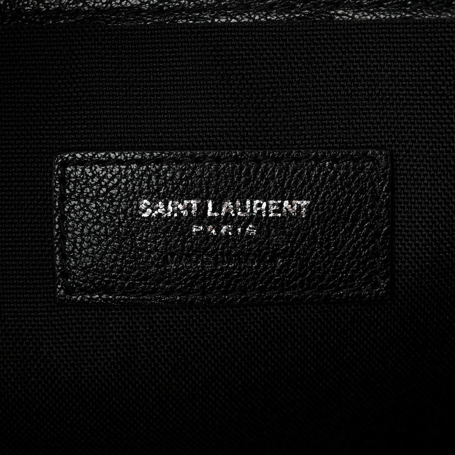 Saint Laurent Canvas City Studded Backpack Black 6 of 11