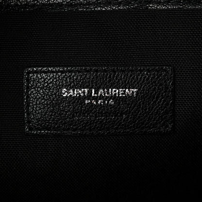 Saint Laurent Canvas City Studded Backpack Black 6 of 11