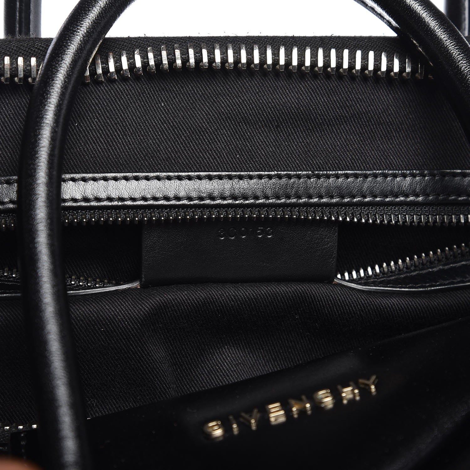 Givenchy Shiny Lord Calfskin Medium Antigona Black 8 of 8