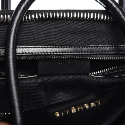 Givenchy Shiny Lord Calfskin Medium Antigona Black 8 of 8