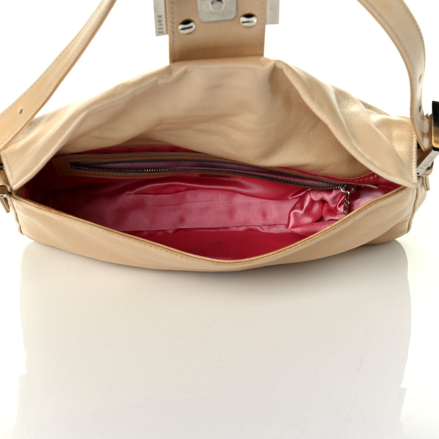 Calfskin Baguette Beige