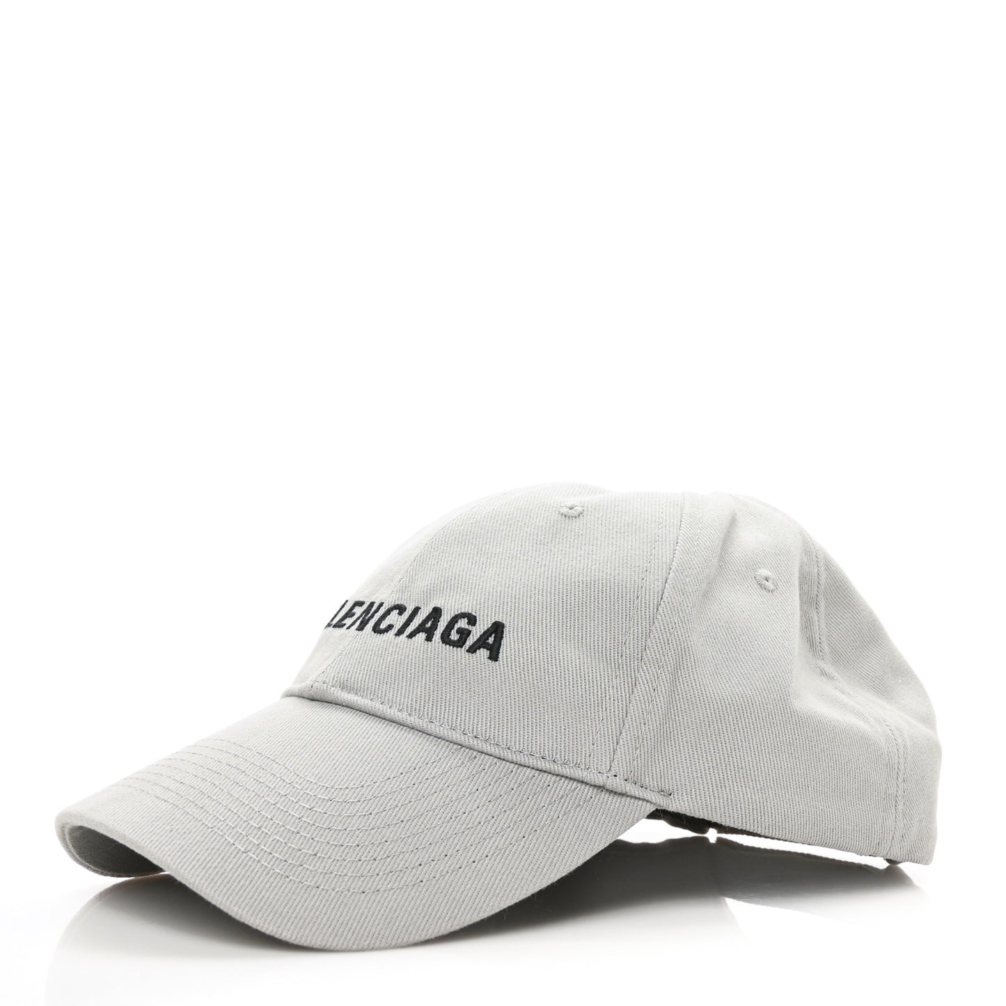 Cotton Drill Logo Classic Baseball Hat 59 L Lead Black