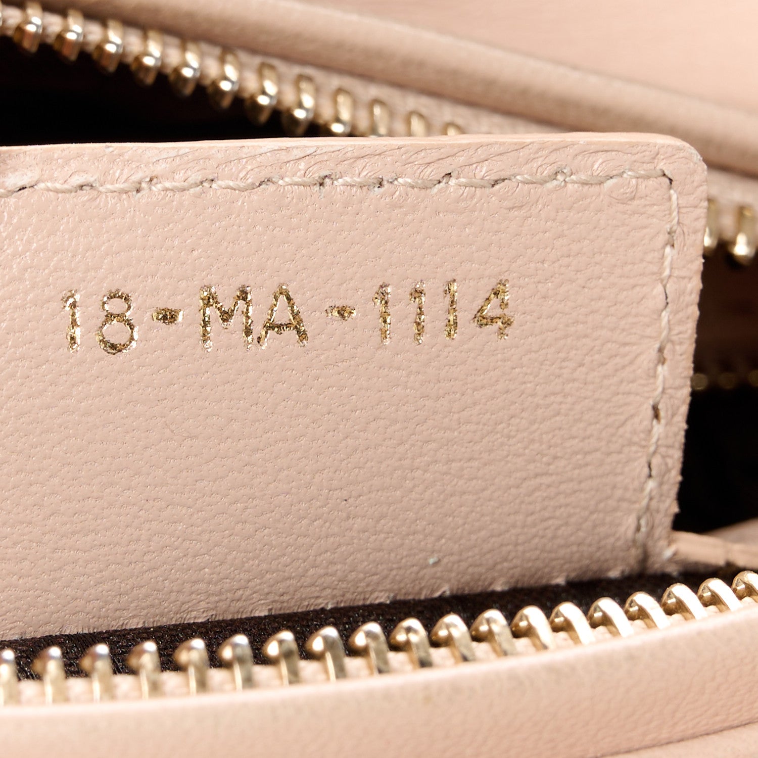 Christian Dior Lambskin Cannage Medium Lady Dior Beige 7 of 11