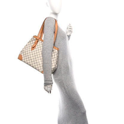 Louis Vuitton Damier Azur Hampstead MM 2 of 9