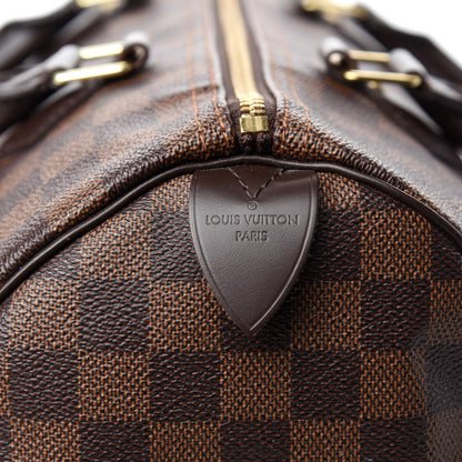 Louis Vuitton Damier Ebene Speedy 30 8 of 11