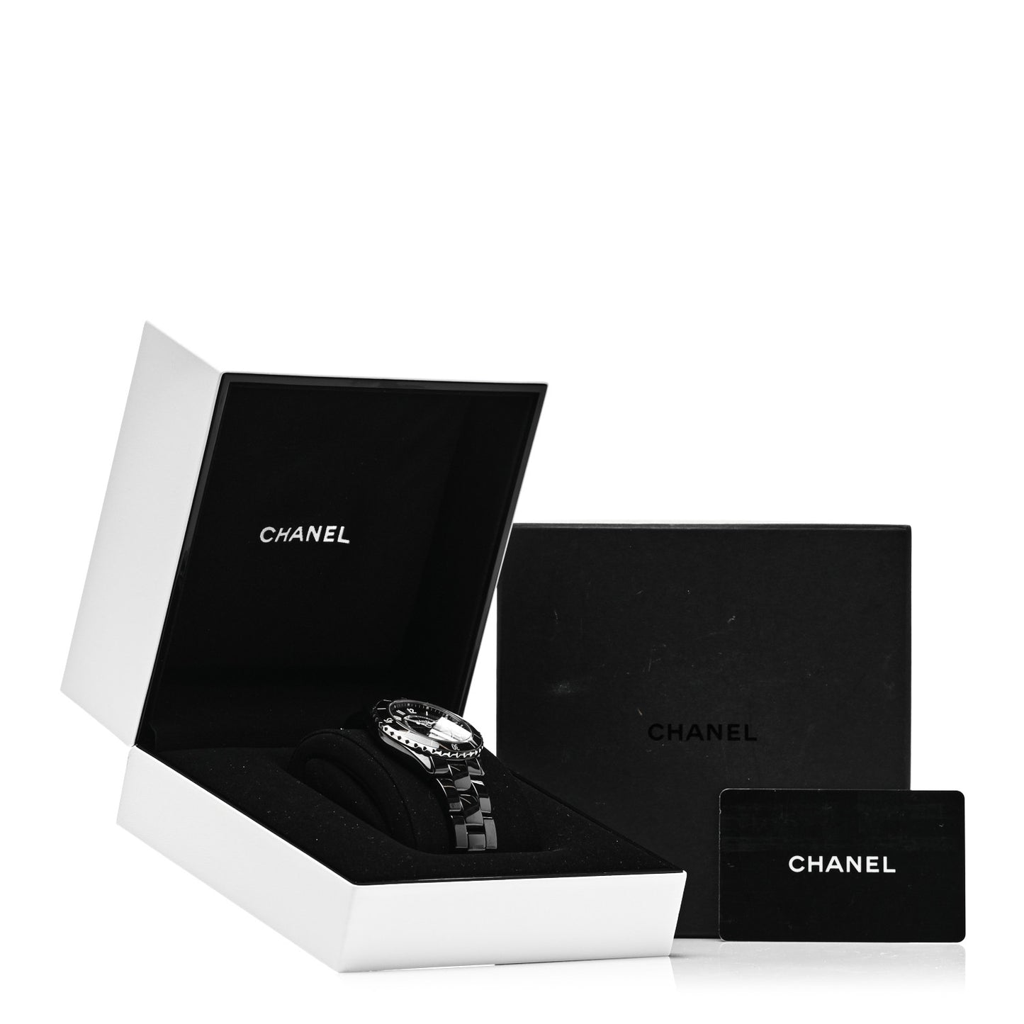 Stainless Steel Ceramic 38mm J12 Automatic Watch Black