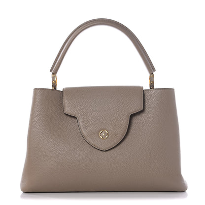 Louis Vuitton Taurillon Capucines MM Galet 1 of 10