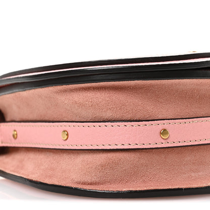 Chloe Calfskin Suede Small Nile Bracelet Bag Washed Pink 9 of 10
