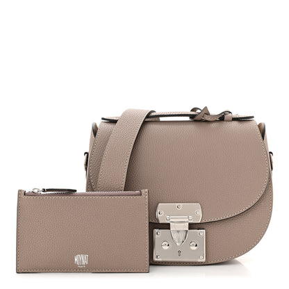 Moynat Taurillon Blush Flori PM 1 of 11