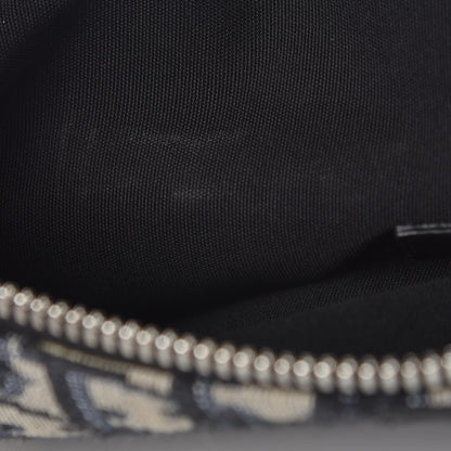 Christian Dior Oblique Saddle Bag Blue 8 of 9