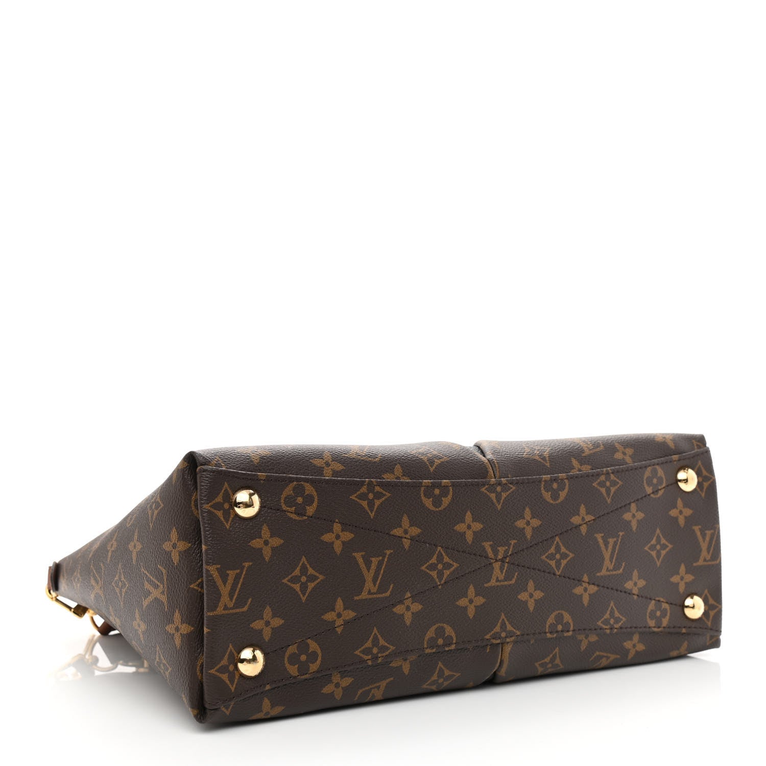 Louis Vuitton Monogram V Tote MM Black 4 of 9