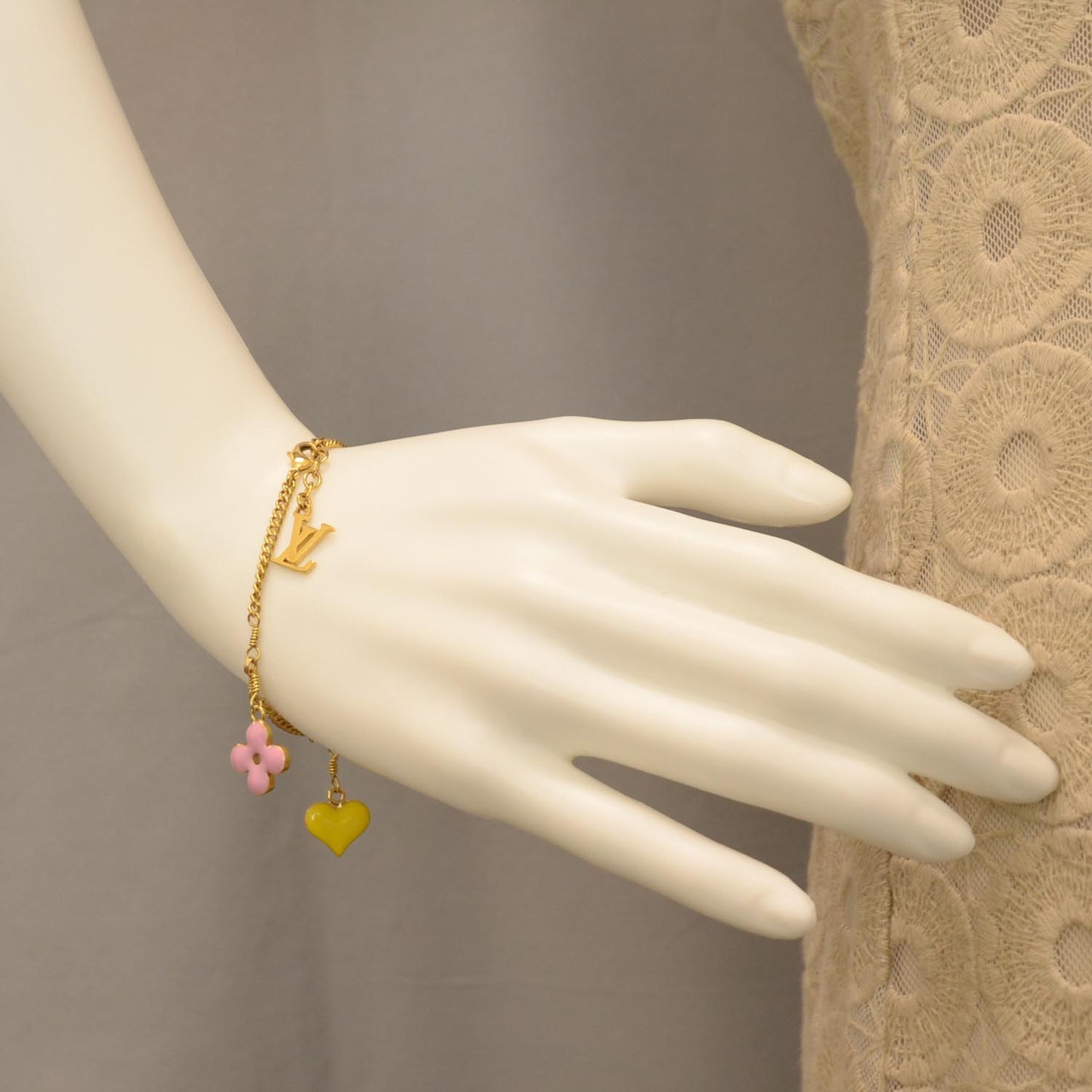 Sweet Monogram Bracelet Pastel