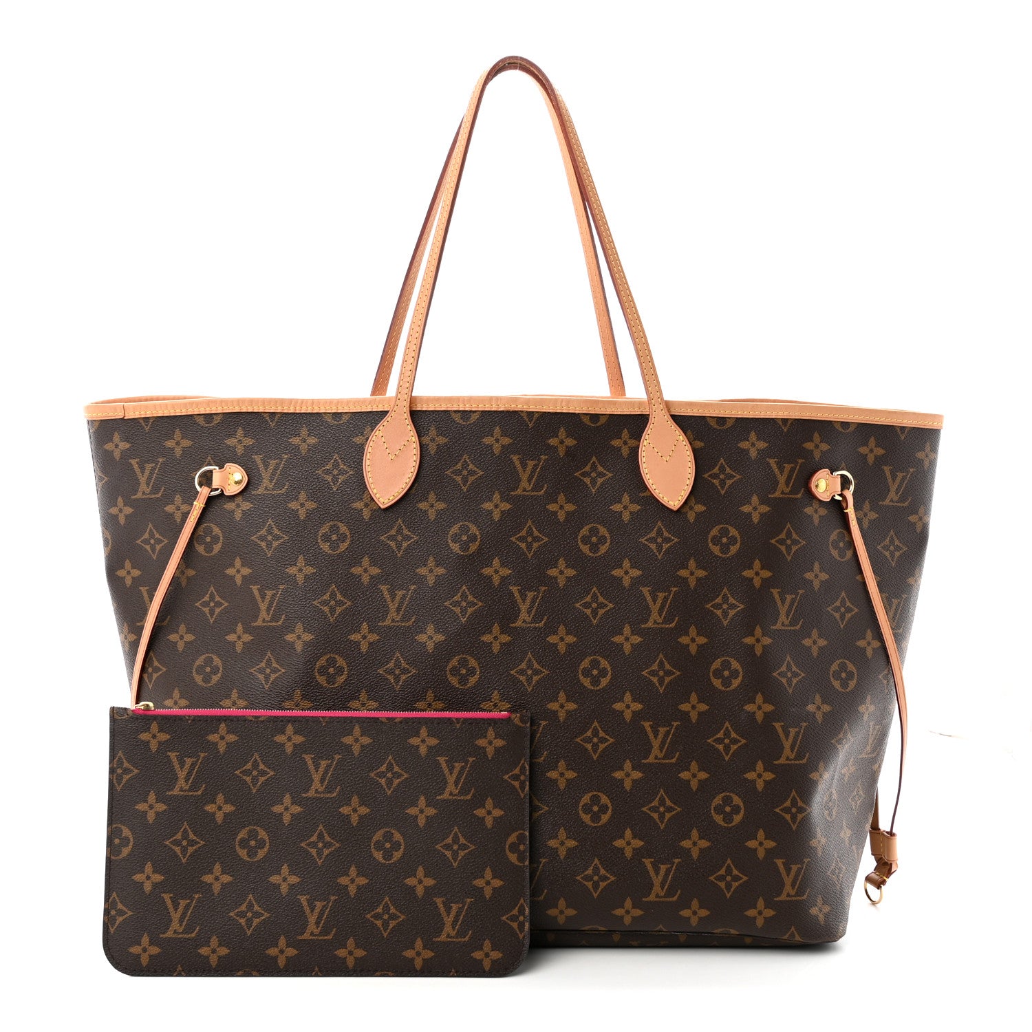 Louis Vuitton Monogram Neo Neverfull GM Fuchsia 3 of 10