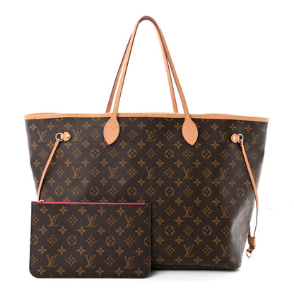 Louis Vuitton Monogram Neo Neverfull GM Fuchsia 3 of 10