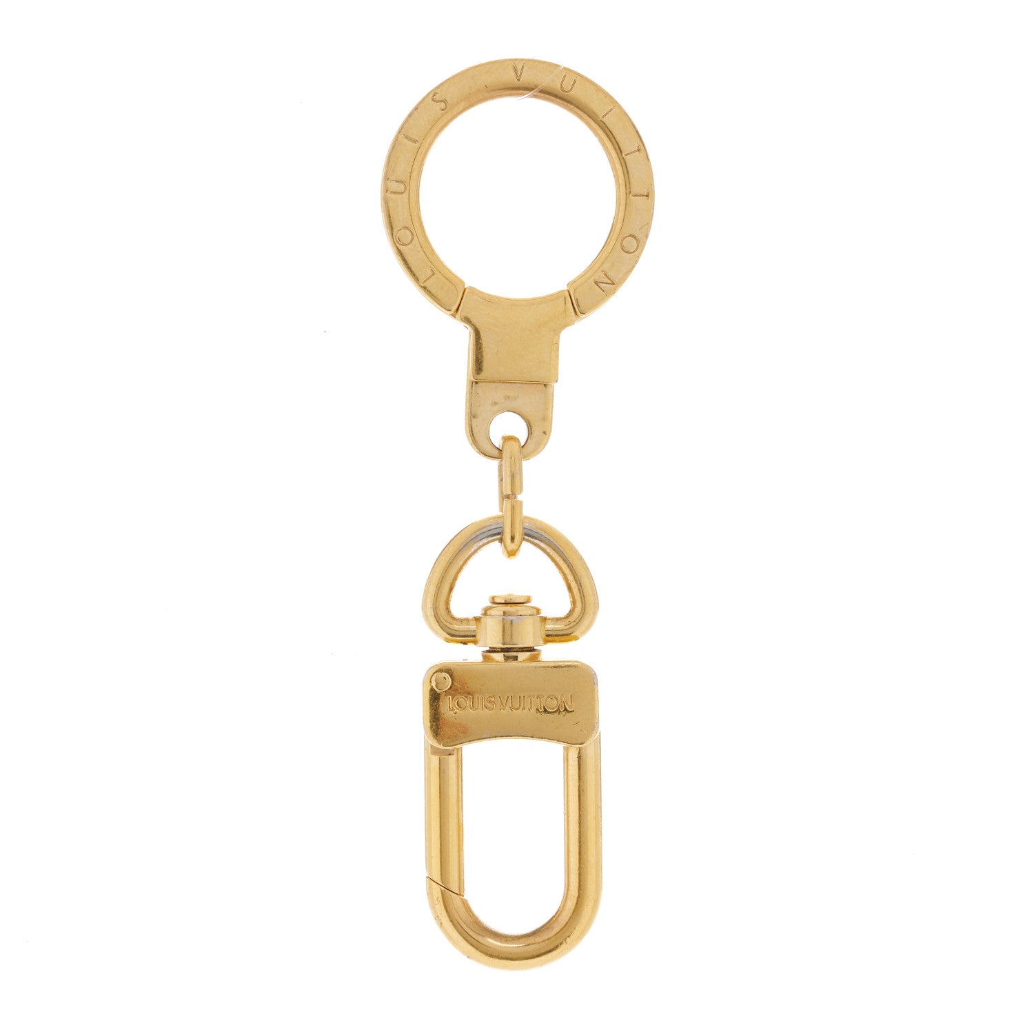 Louis Vuitton Pochette Extender Key Ring Gold 1 of 3