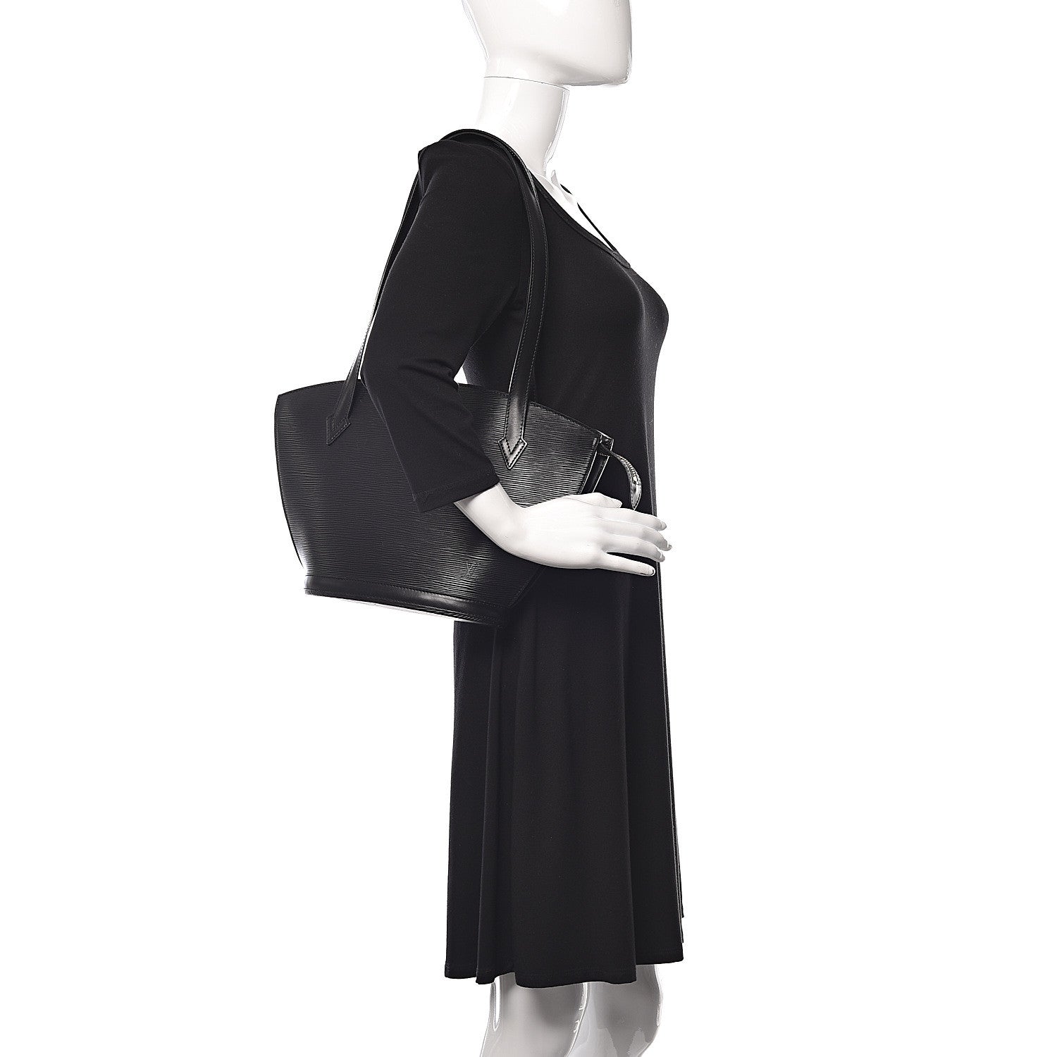 Louis Vuitton Epi Saint Jacques PM Black 2 of 13