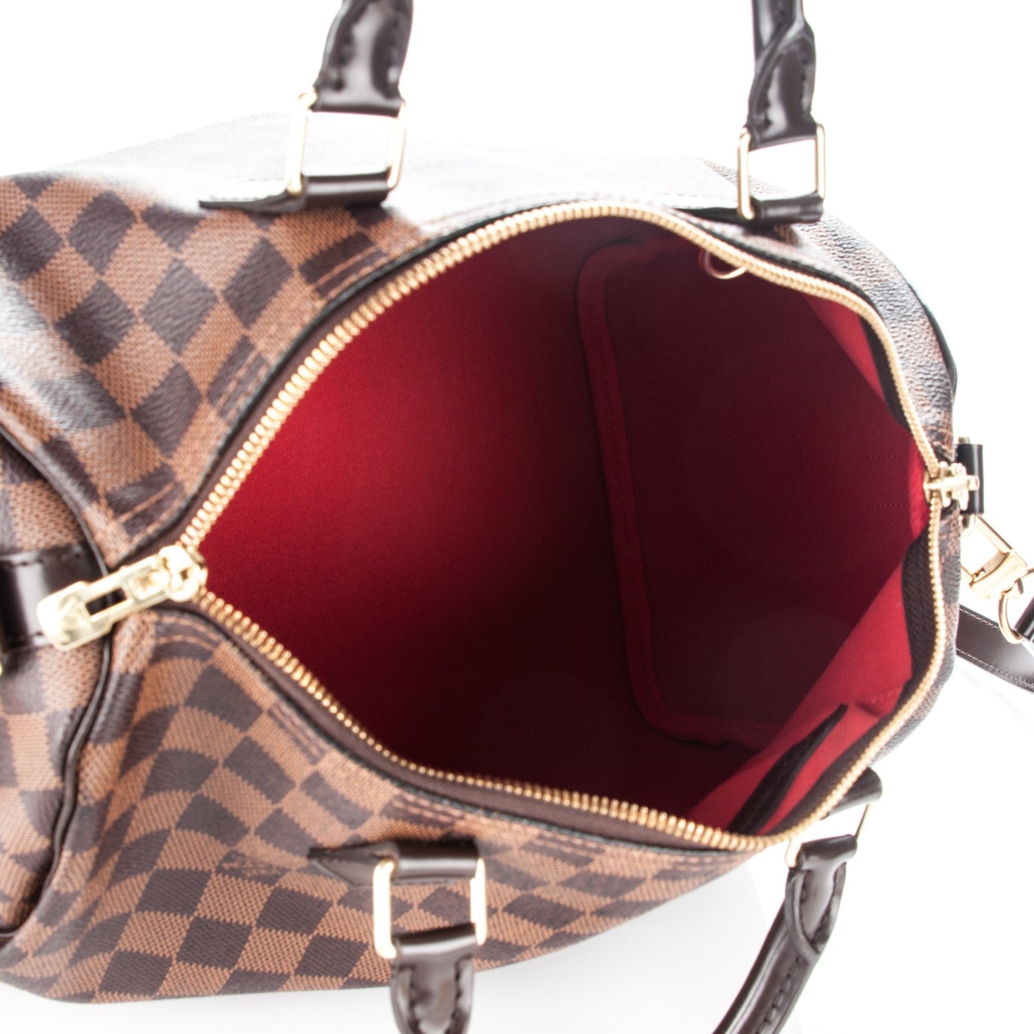 Louis Vuitton Damier Ebene Speedy Bandouliere 30 5 of 7