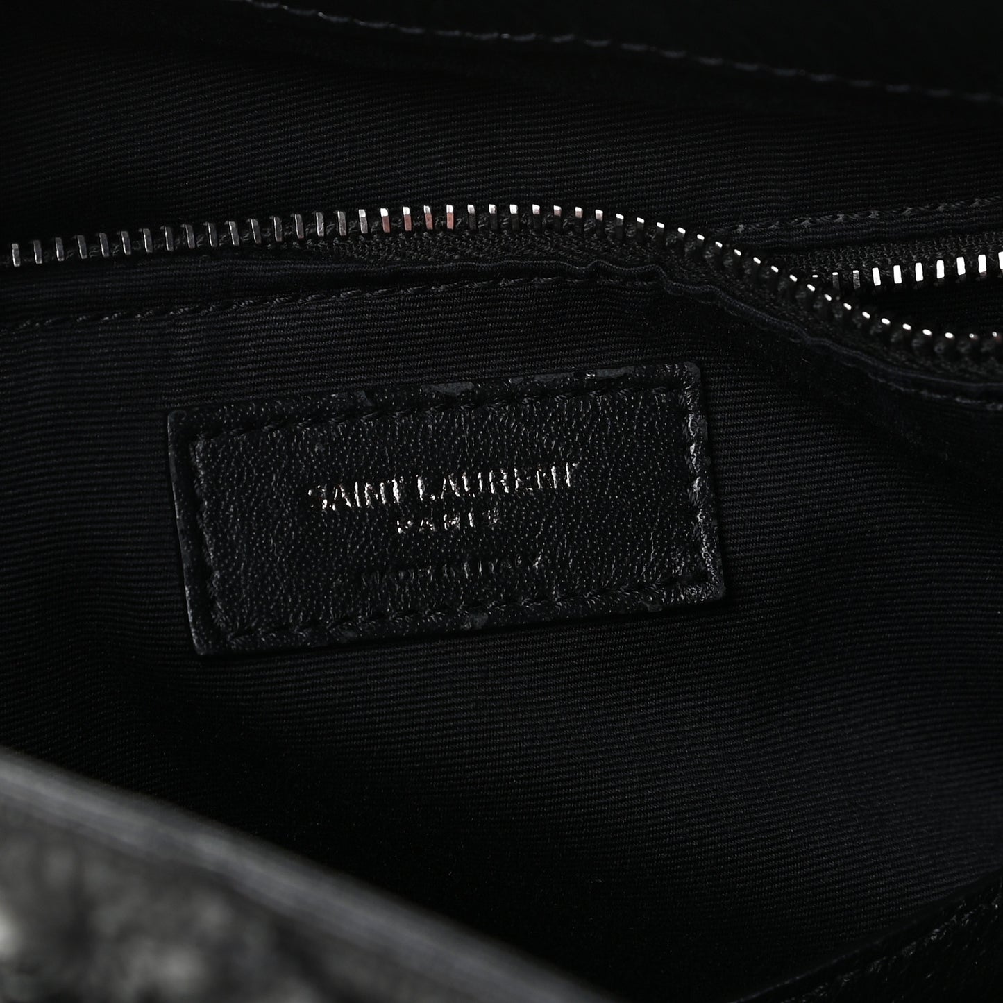Crinkled Calfskin Matelasse Monogram Niki Shoulder Bag Black