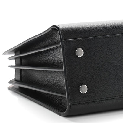 Saint Laurent Grained Calfskin Baby Sac De Jour Black 10 of 11