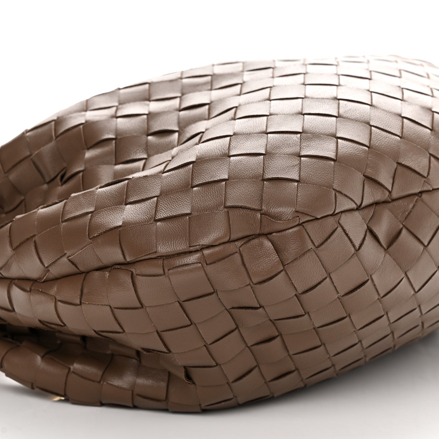 Bottega Veneta Nappa Intrecciato Teen Jodie Hobo Dark Taupe 10 of 11