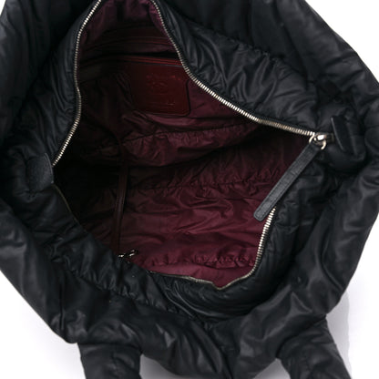 Chanel Nylon Quilted Large Coco Cocoon Tote Black 5 of 14