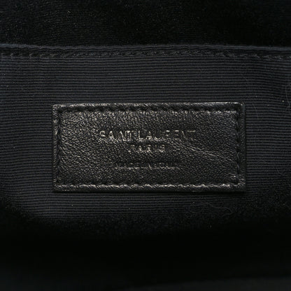 Saint Laurent Calfskin Matelasse Monogram Lou Camera Bag Marble Pink 6 of 10