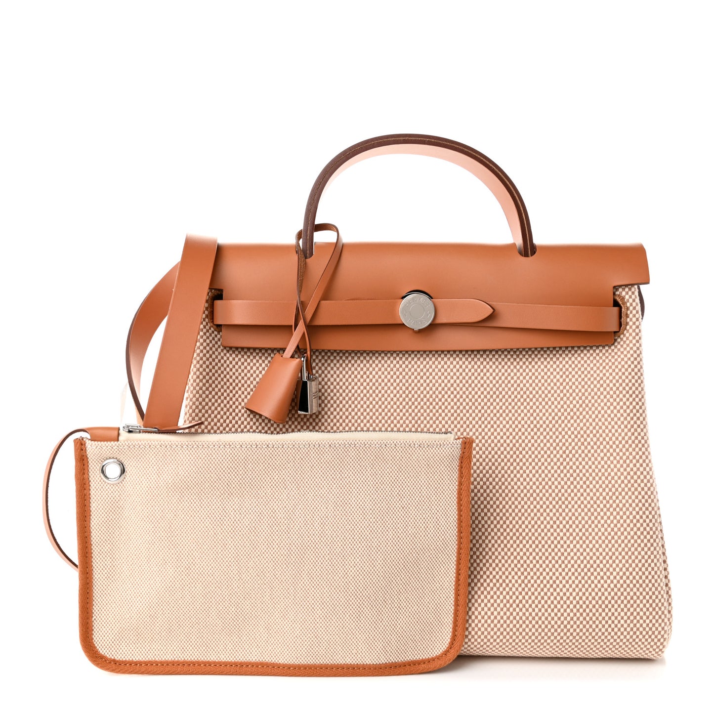 Vache Hunter Criss Viking Herbag Zip Retourne 31 PM Ecru Beige Naturel