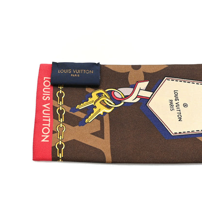 Louis Vuitton Silk Monogram Tribute To Bandeau Marron 3 of 3