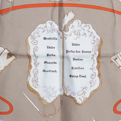 Hermes Silk Carnets de Bal Scarf 90 1 of 8