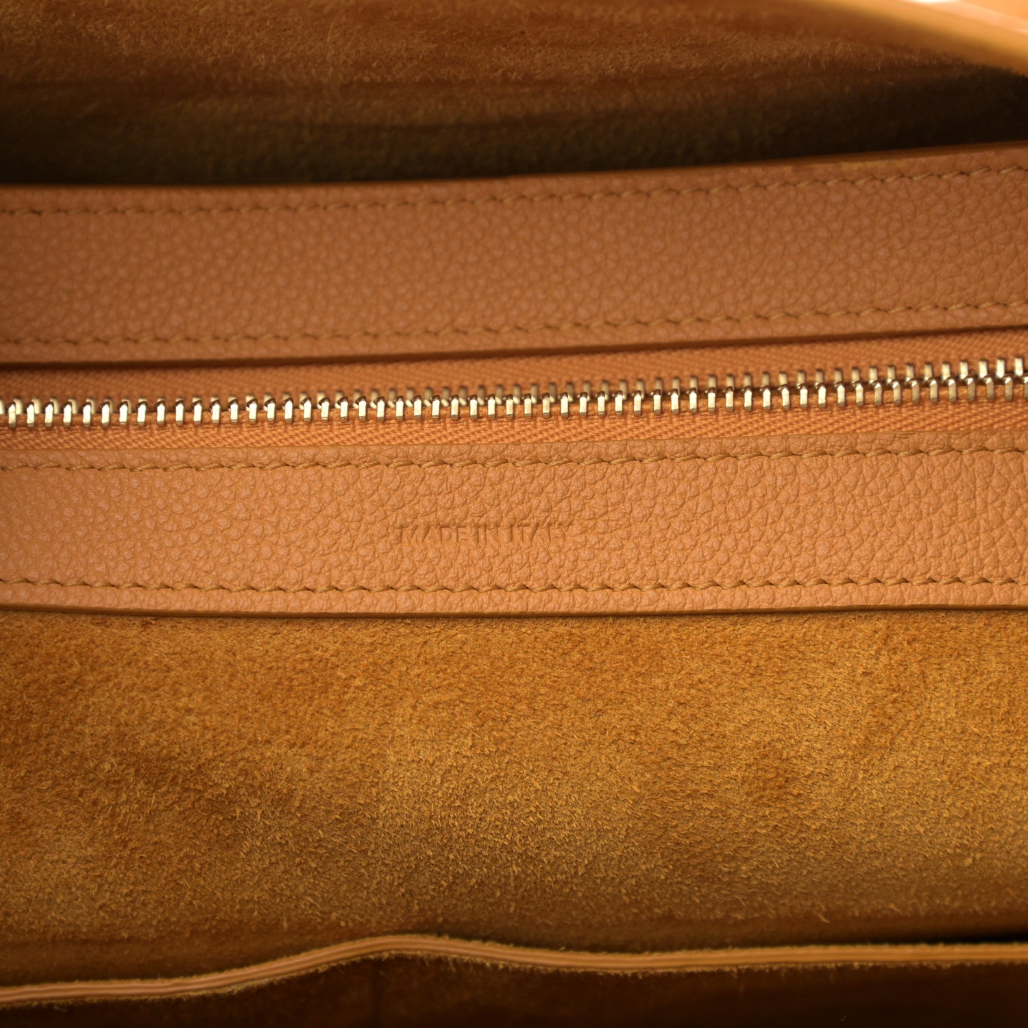 Celine Soft Grained Calfskin Small Belt Cabas Phantom Calendula 7 of 13