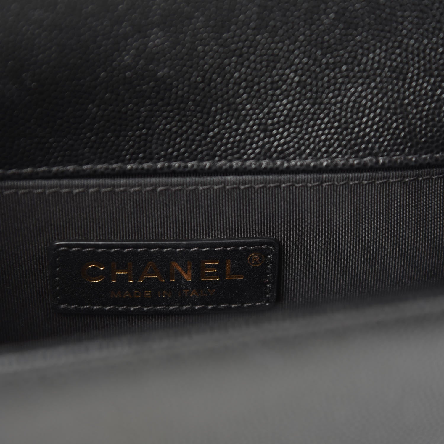 Chanel Caviar Quilted Small Boy Flap Black 9 of 12