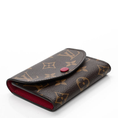 Louis Vuitton Monogram Rosalie Coin Purse Fuchsia 3 of 4