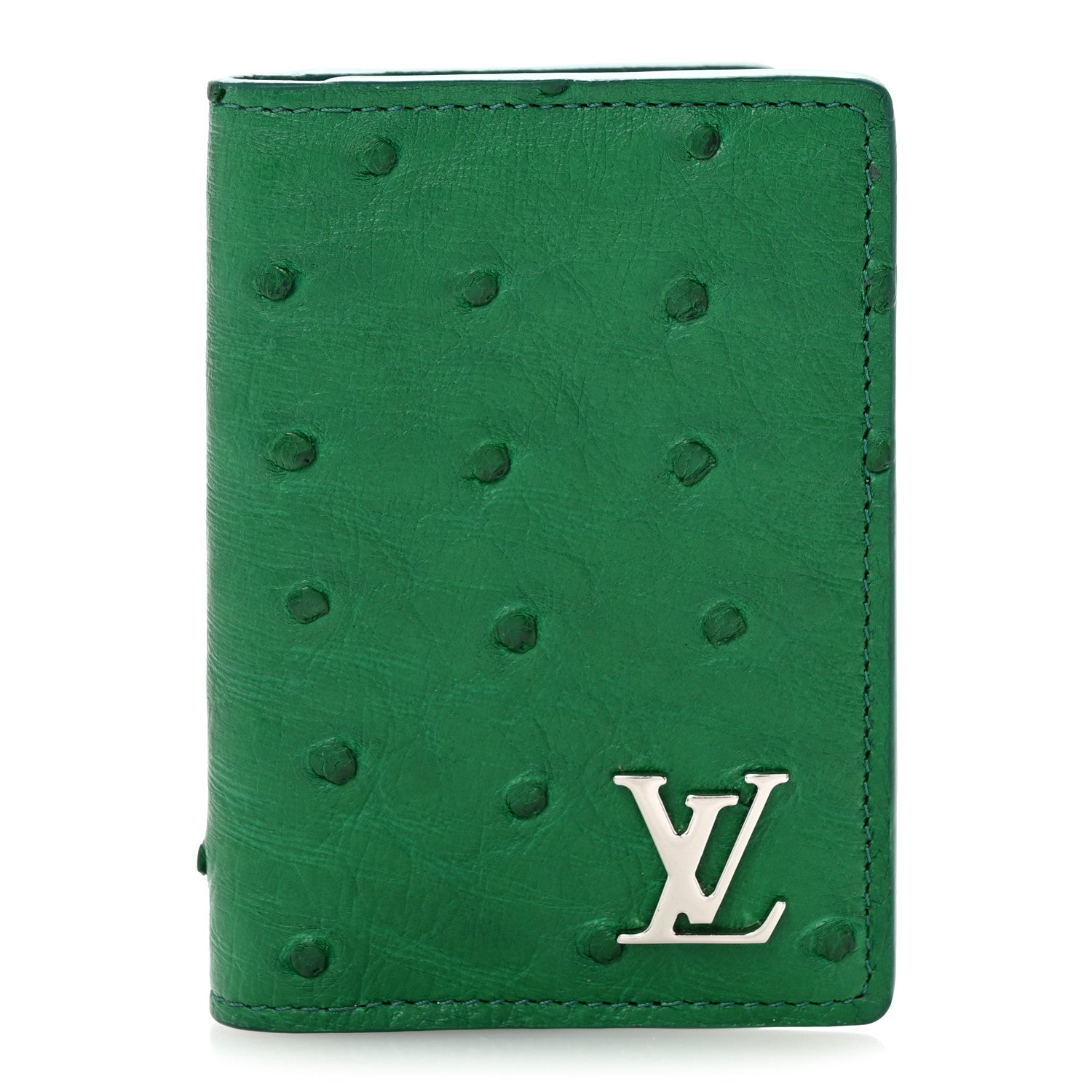 Louis Vuitton Ostrich Pocket Organizer Vert 1 of 7