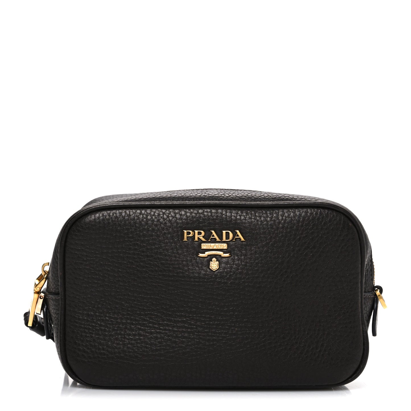 Vitello Daino Cosmetic Pouch Bruciato