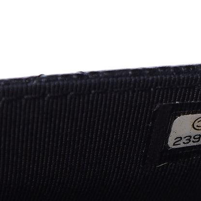 Chanel Caviar Quilted Wallet On Chain WOC Black 6 of 9