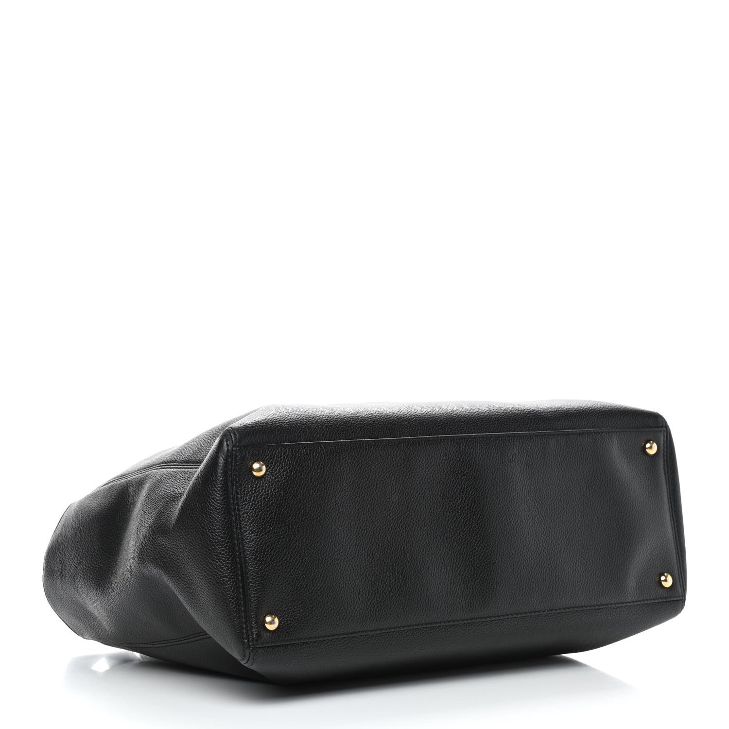 Chanel Calfskin Cerf Executive Shopper Tote Black 4 of 9