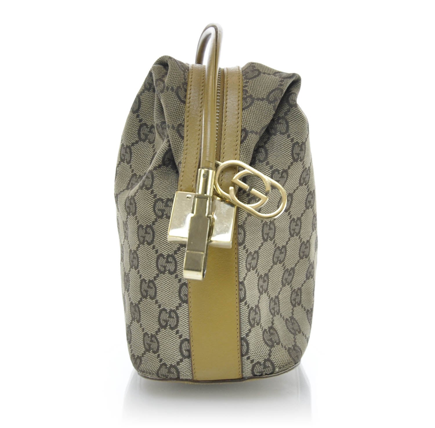 Gucci Monogram Canvas Shoulder Bag 4 of 9