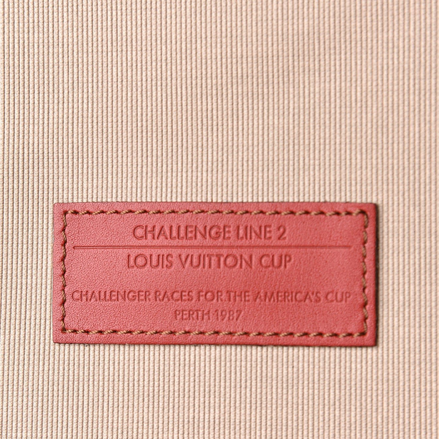 Calfskin Cup Challenge Line 2 Perth 1987 Travel Bag