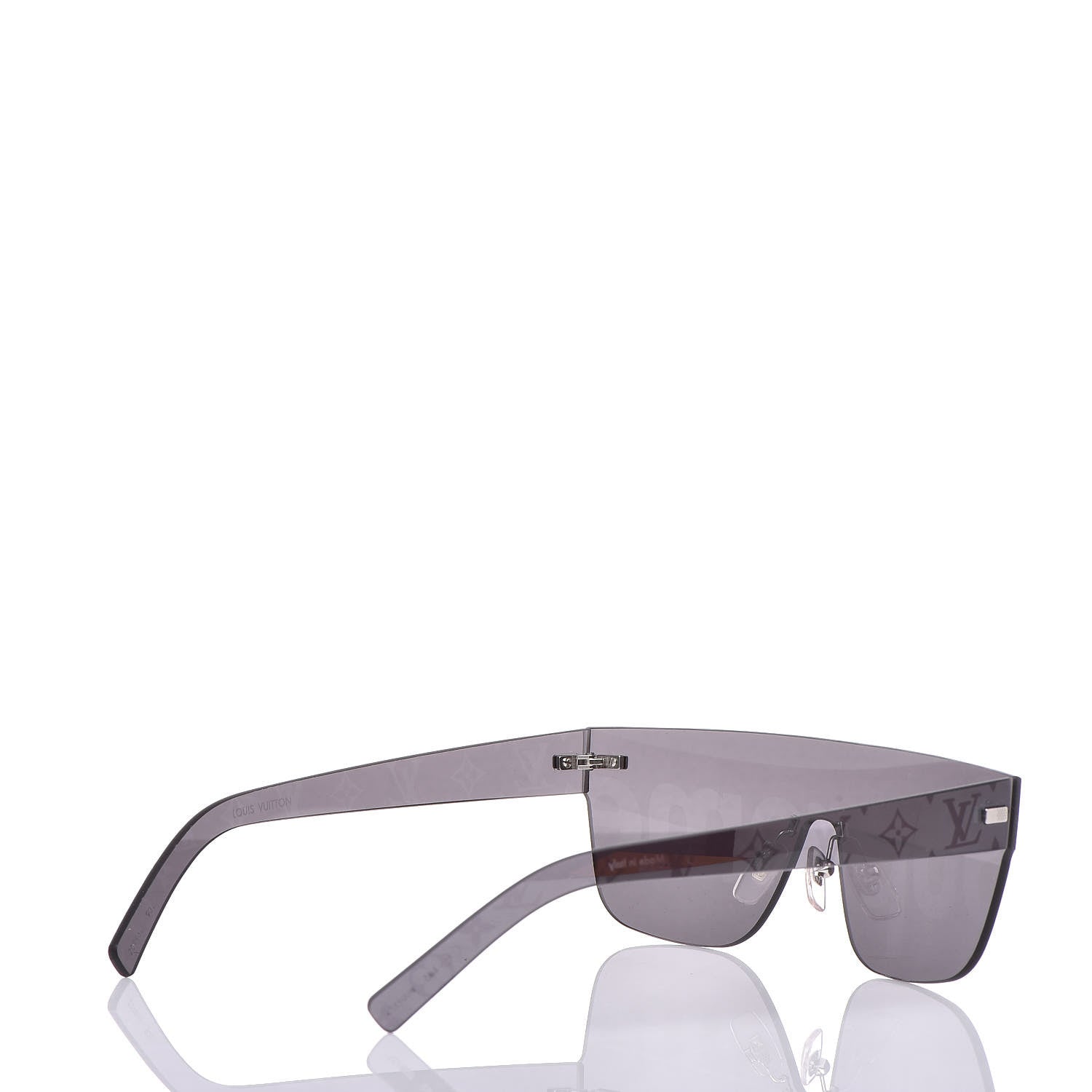 Louis Vuitton X SUPREME City Mask Sunglasses Black 4 of 8