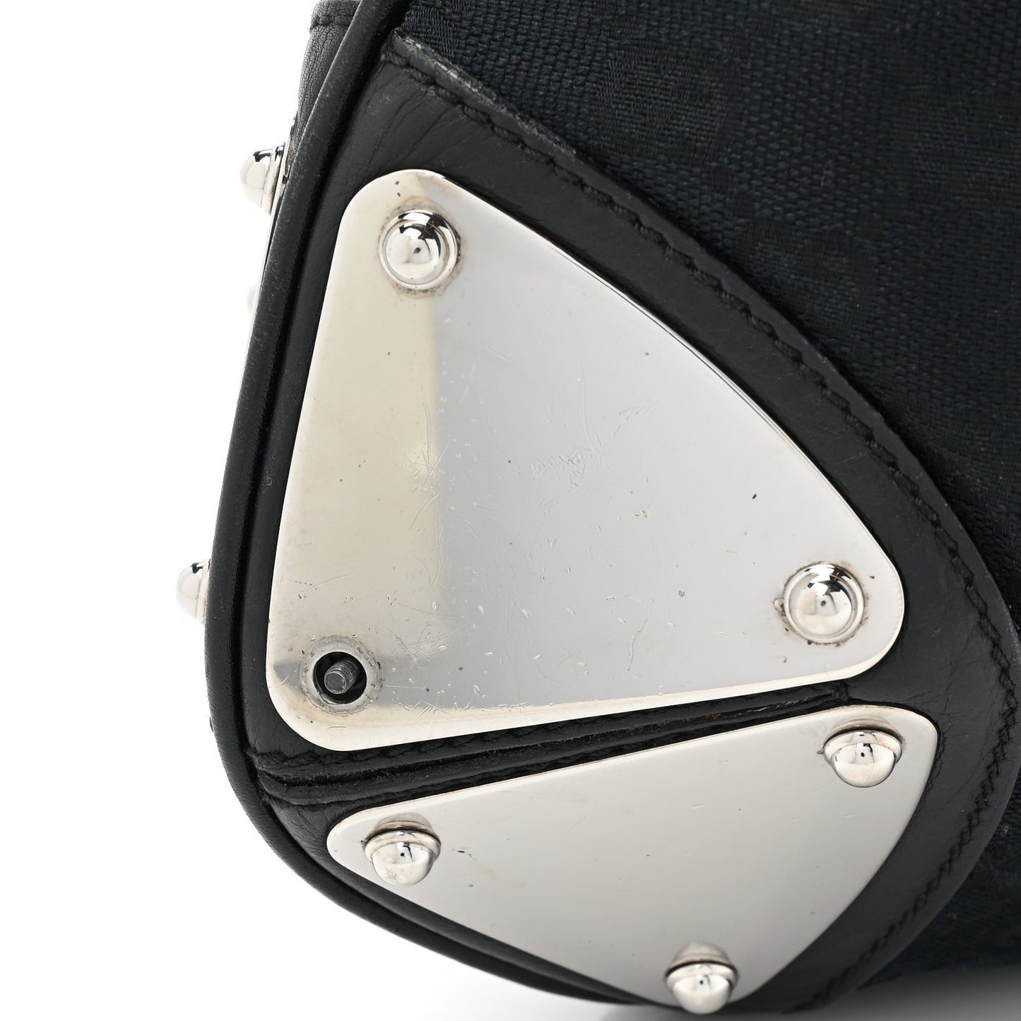 Monogram Medium Indy Top Handle Hobo Black