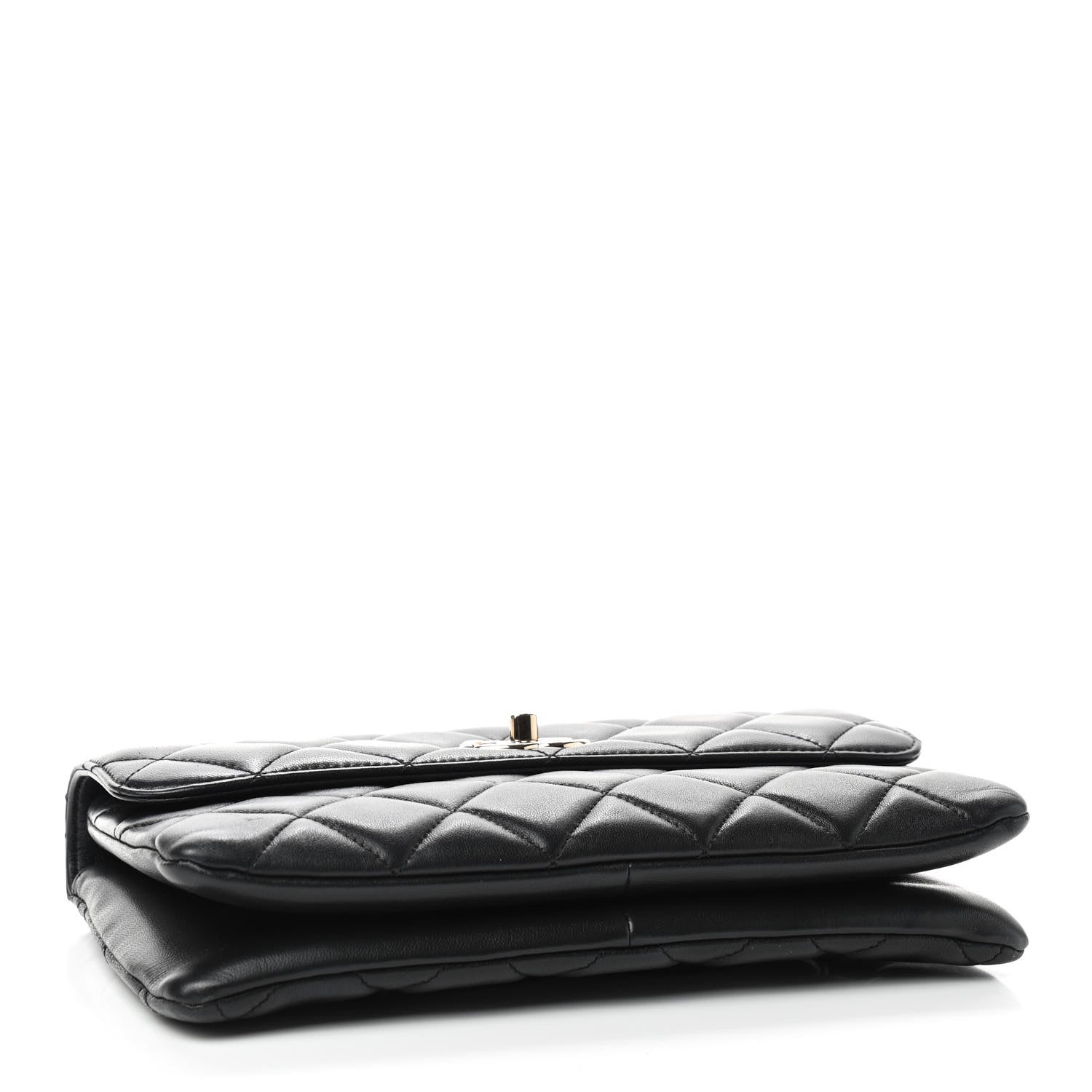 Chanel Lambskin Quilted Medium Trendy CC Flap Black 4 of 9