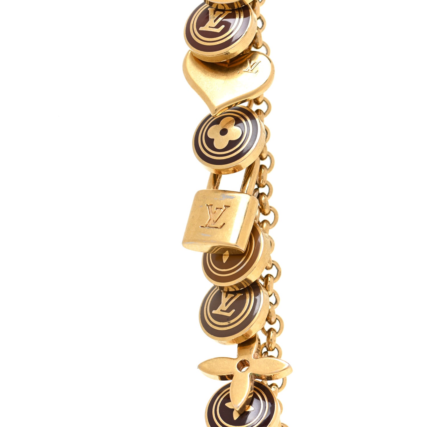 Louis Vuitton Pastilles Key Chain Bag Charm Brown 3 of 5