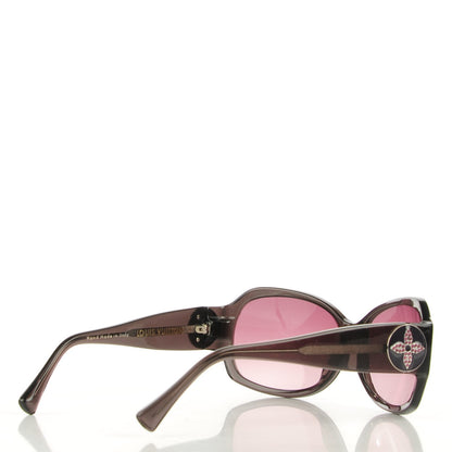 Louis Vuitton Ursula Strass Sunglasses Z0134E Purple 2 of 6