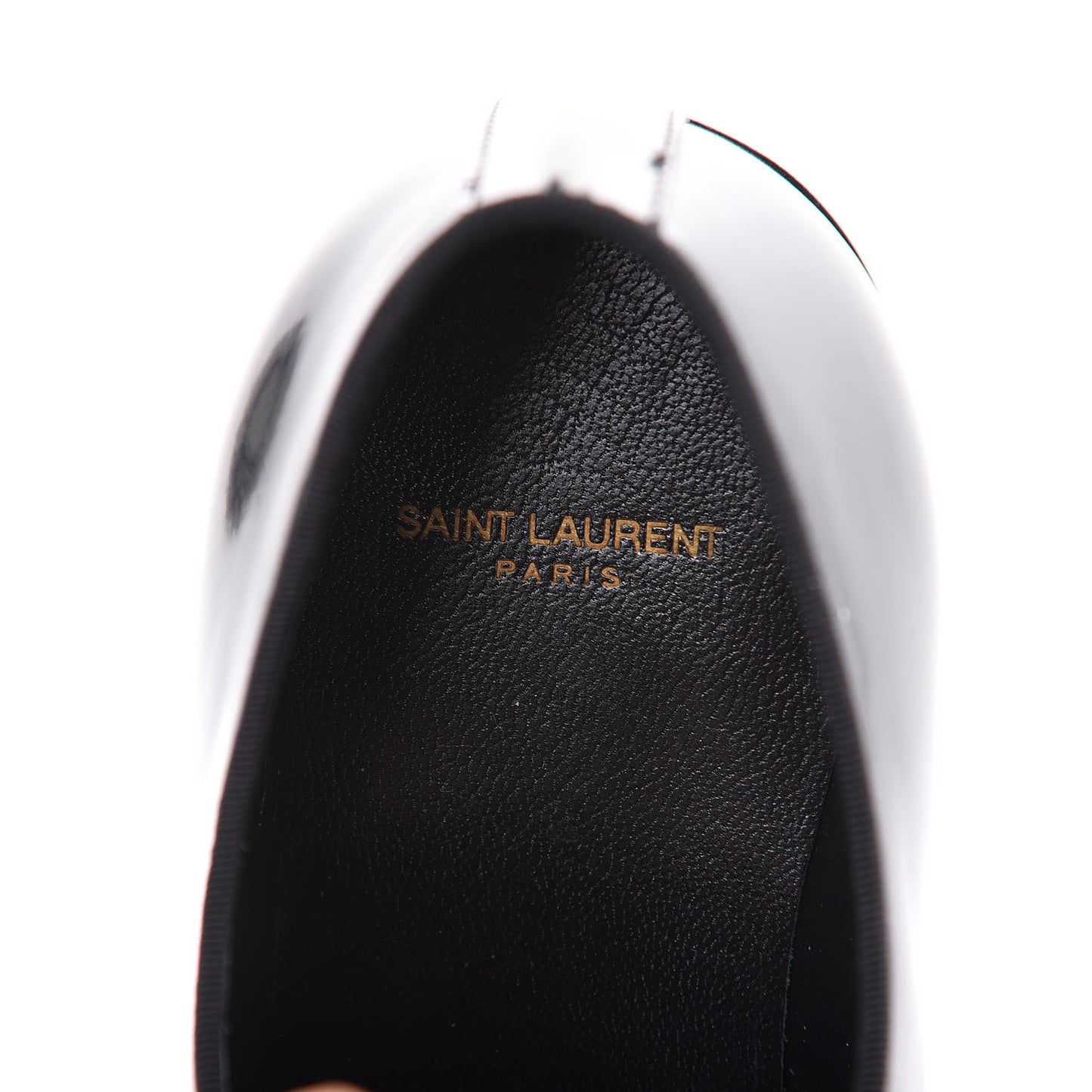 Patent Calfskin Dylan 20 Lu Lace Up Oxfords 40 Black